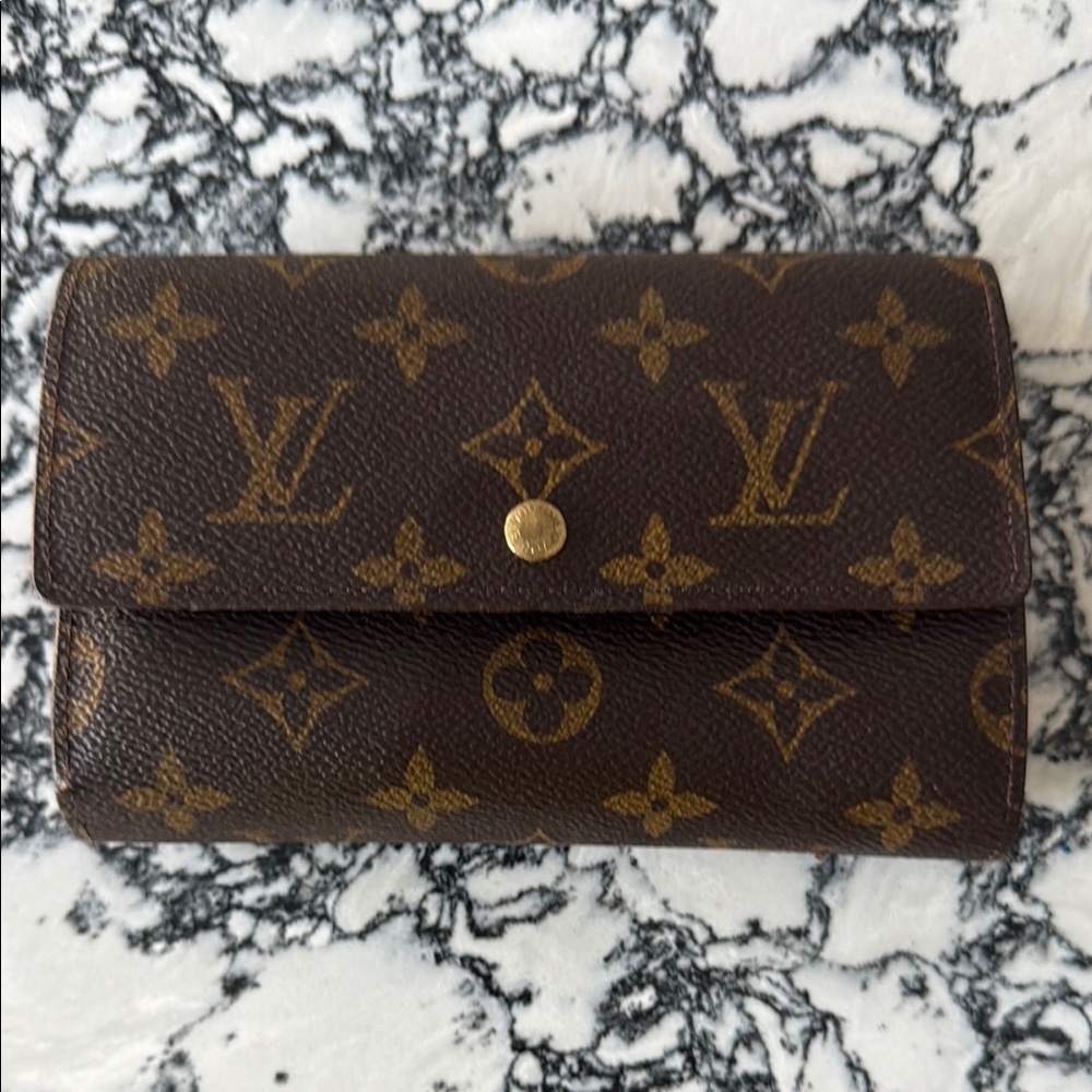Louis Vuitton Brown Monogram Wallet